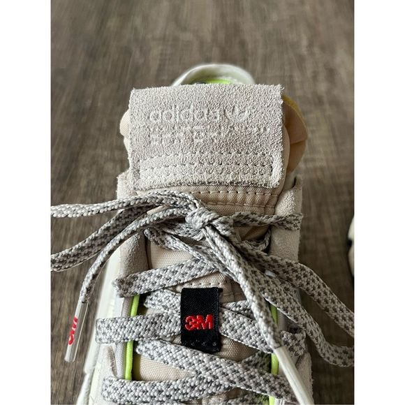 Adidas Originals Nite Jogger Sneakers Triple White 3M project Men’s 6.5 Women’s - Picture 2 of 9